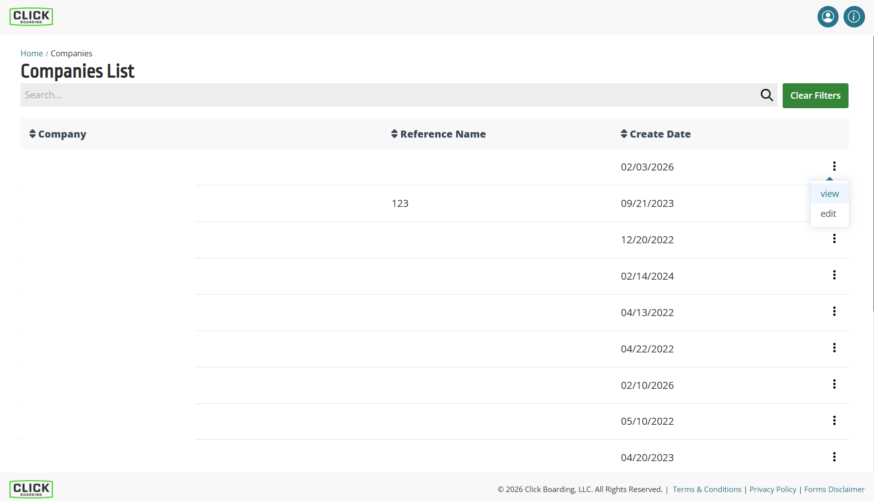 Image showing selecting view